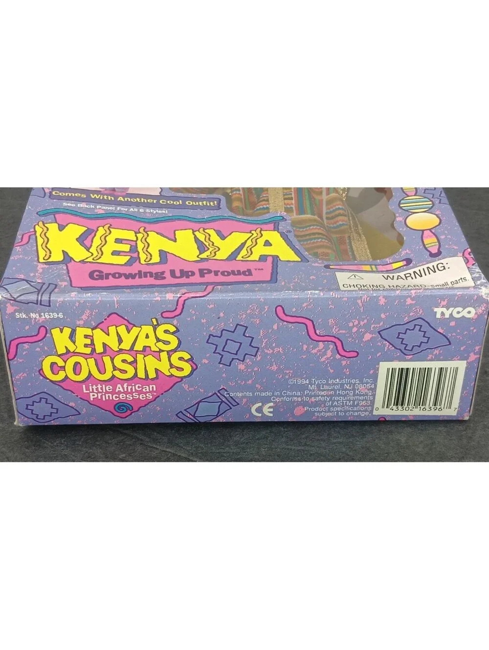 Vtg Tyco Kenya's Cousins Little Princess Baby Doll Sealed 1639-6 *READ*